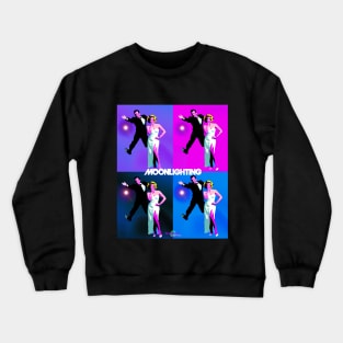 Moonlighting Quad 1 Crewneck Sweatshirt